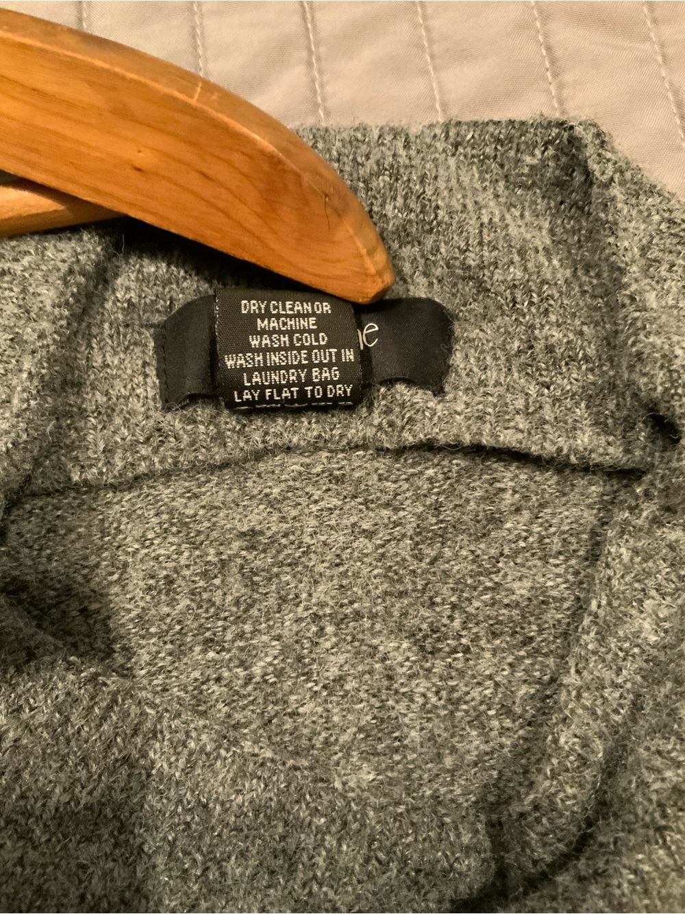 Women’s Karen Kane Grey Mock Neck Sweater, size XS - Picture 4 of 4